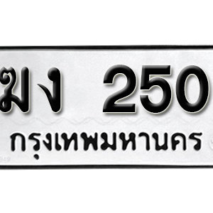 ทะเบียนรถ 250  ทะเบียนสวย 250  – ฆง 250  ทะเบียนมงคล ( รับจองทะเบียน 250 ) จากกรมขนส่ง