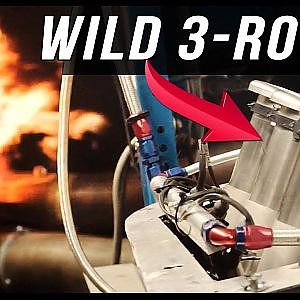 3-rotor 20B PP rotary engine dyno | The Silver Bullet