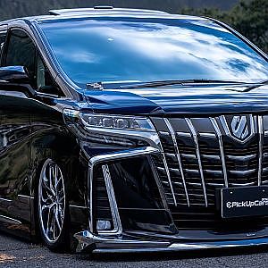 TOYOTA 30 BLACK ALPHARD modified 30系 黒 アルファード カスタム  - PickUpCars2021