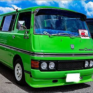 (HD)NISSAN URVAN E20 modified 初代キャラバン カスタム - SBM大阪2018