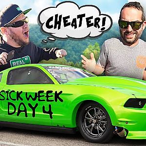 Is he CHEATING? Racing drama and trailer burnouts! | Sick Week Day 4