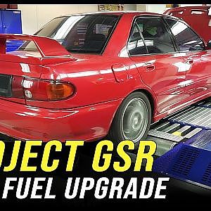 BACKYARD MECHANICS | Project GSR gets ready for E85 | Mitsubishi 4G63 | fullBOOST