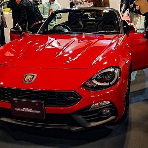 (HD)ABARTH 124 spider アバルト 124 スパイダー - 名古屋モーターショー2017