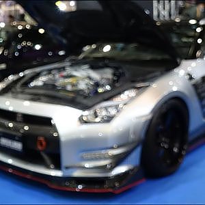 (4K)ENDLESS NISSAN R35 GT-R modified エンドレスR35 GTRカスタム - 大阪オートメッセ2018