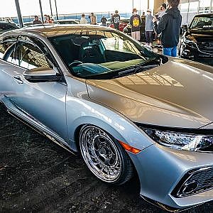 HONDA CIVIC HATCHBACK JDM stance ホンダ シビック ハッチバック - lowered meet 2021  ロワミ