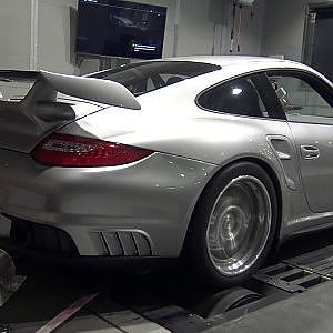 EKanooRacing's Flame Thrower ES2XXX 997 GT2 On The  Dyno