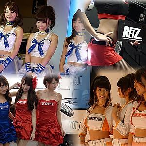 大阪オートメッセ2014 - コンパニオン・キャンギャル動画・総集編