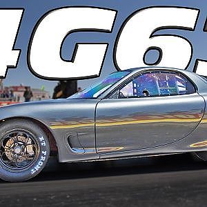 EVO Powered RX-7...65 PSI of BOOST!