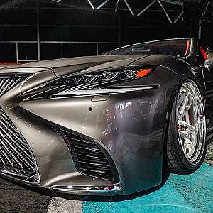 LEXUS LS500 VIPSTYLE レクサス LS500 カスタム - lowered meet 2021  ロワミ