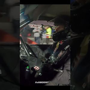 Inside an 8-second Mazda 13B turbo RX3 street car.