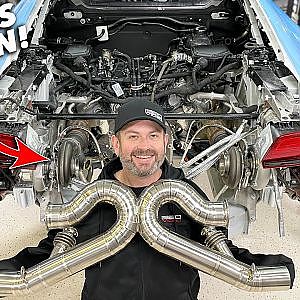 Audi R8 TEAR DOWN - Turbos go in!! (1150hp coming soon!)