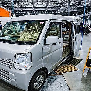 ロードセレクト コンパクト 日産クリッパー 軽キャンパー NV100 TOKYO CAMPING CAR SHOW 2021 - 東京キャンピングカーショー2021