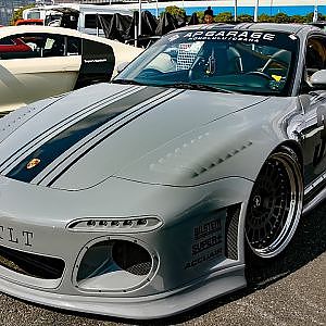 (HD)AP GARAGE Porsche 996 turbo OLD&NEW ポルシェ966ターボカスタム - スーパーカーニバル2017・お台場