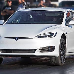 P100D Tesla TROLLS Muscle Cars!