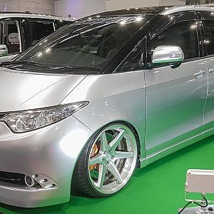 SPARKFINE TOYOTA PREVIA SILVER SONIC スパークファイン エスティマ シルバーソニック OSAKA AUTO MESSE 2023