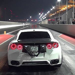 EKanooRacing's T1 R35 Runs 7.44@322.5 KM/H (200MPH ) NEW WORLD RECORD