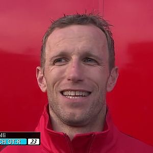 2018 AUTOBACS SUPER GT Rd.3 Ronnie Quintarelli interview after the race