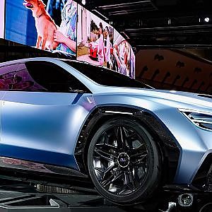 (4K)SUBARU VIZIV PERFORMANCE CONCEPT スバル・ヴィジヴパフォーマンスコンセプト・世界初公開 - 東京モーターショー2017