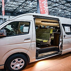 Vessel HIACE CampStyle TOKYO CAMPING CAR SHOW 2021 - ベッセル ハイエース カスタム 東京キャンピングカーショー2021