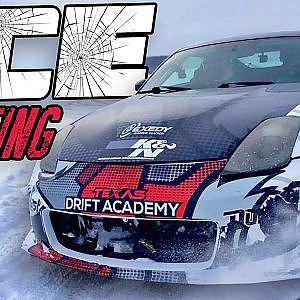 Pro Drifter on a FROZEN LAKE!