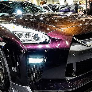 (4K)NISSAN GT-R 2019 OSAKA NAOMI Edition 日産GTR 大坂なおみモデル  - OSAKA AUTO MESSE 2019