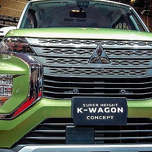 (4K)MITSUBISHI SUPER HEIGHT K-WAGON CONCEPT 三菱 スーパーハイト軽ワゴンコンセプト - OSM2019