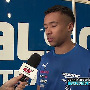 2018 AUTOBACS SUPER GT Rd4 Jann Mardenborough interview before the race