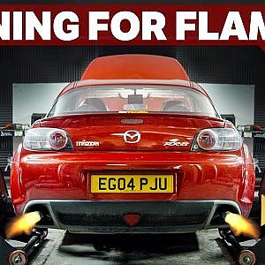Tuning My Rebuilt Mazda RX-8 For Flames