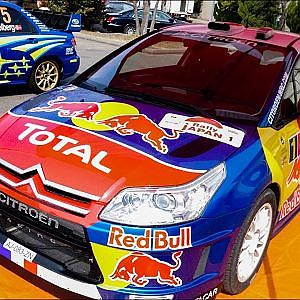 (4K)Citroën C4 WRC シトロエンC4 WRC ラリーカー - 名古屋オートトレンド2018