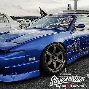 NISSAN 180SX stance custom - STANCENATION TOKYO 2022