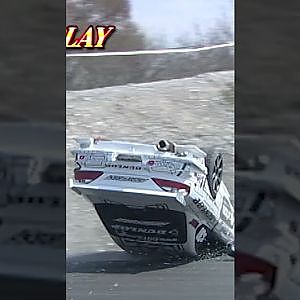 ドリフト横転事故その③ 【ドリフト衝撃映像 No.014】 #shorts