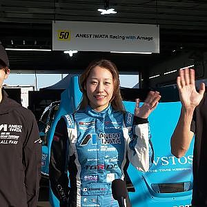 注目ドライバー GT300 ANEST IWATA Racing RC F GT3イゴール・オオムラ・フラガ/古谷 悠河/小山 美姫