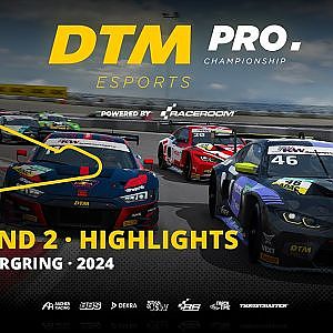 DTM eSports Highlights | Round 2: Nürburgring