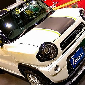 (HD)8DEGIGN SUZUKI HUSTLER modified スズキ・ハスラーカスタム - 名古屋オートトレンド2017