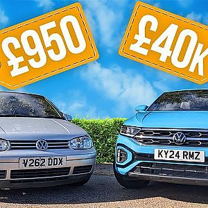 £950 vs £40K VW Cabriolet Challenge