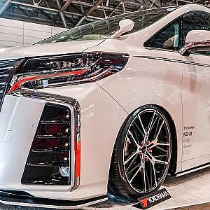 (4K)ゼウス 30系 アルファード カスタム ZEUS TOYOTA 30 ALPHARD bodykit - 東京オートサロン2020