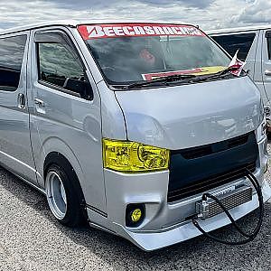 BEECAS HIACE 200 custom SBM Osaka2021 - SBM大阪2021 ビーキャス ハイエース カスタム