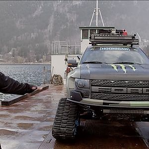 Monster Energy: KEN BLOCK SHOWCASES HIS FORD F-150 RAPTORTRAX