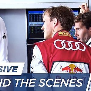 With Mattias Ekström behind the DTM scenes
