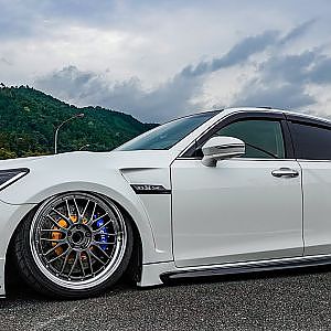 (4K)JCS x J-unit 21 TOYOTA CROWN ATHLETE 210系 クラウンアスリート カスタム