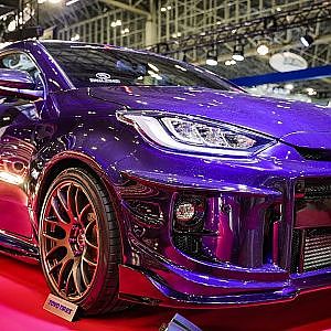 ROHAN × Revl violet GRYaris GRヤリス カスタムペイント - TAS2023 東京オートサロン2023