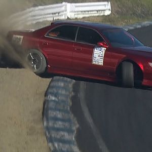 D1 CENTRAL DIVISIONAL MOBARA未公開映像　岡庭 弘佳選手（JZX90）クラッシュ