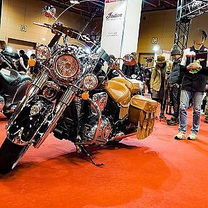 (HD)Indian Chief Vintage 2018 Motorcycle インディアン チーフヴィンテージ -  名古屋モーターショー2017