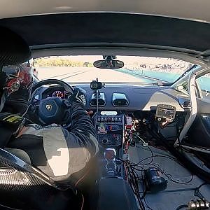 AMS Drag Huracan MASSIVE WHEELIE at Hail Mary Derby