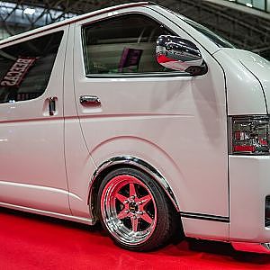 BEECAS TOYOTA HIACE Custom ビーキャス  ハイエース カスタム - NAGOYA AUTO TREND 2021 オートトレンド2021