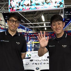 注目ドライバー GT300 #7 Studie BMW M4 荒 聖治/柳田 真孝