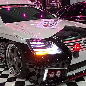 (4K)TOYOTA CROWN JAPANESE POLICE CAR modified クラウン パトカー カスタム