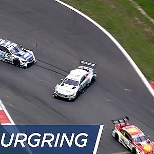 Paffett and Martin colliding - DTM Nürburgring 2017
