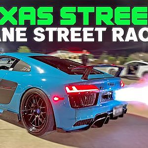 HUNDREDS of Cars Gather For STREET RACES!! (1,000+ hp Street Cars)