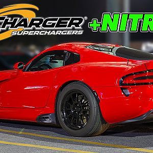 10 Cylinders Weren’t Enough! (1067hp Supercharged Viper!)